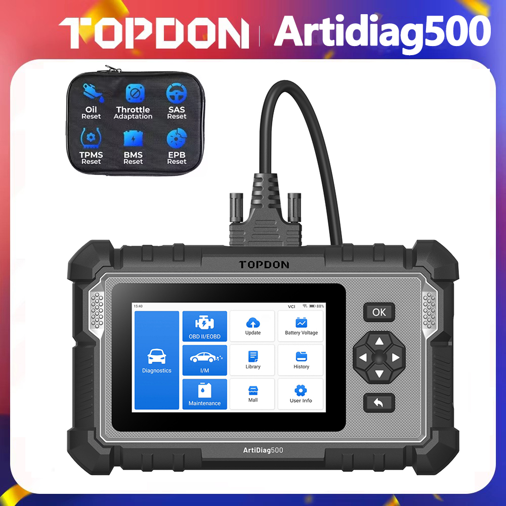 Topdon ArtiDiag500 Car Diagnos - Topdon Tc001 Thermal Camera review and price